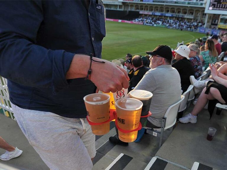 Stadium reusable cups are the obvious choice