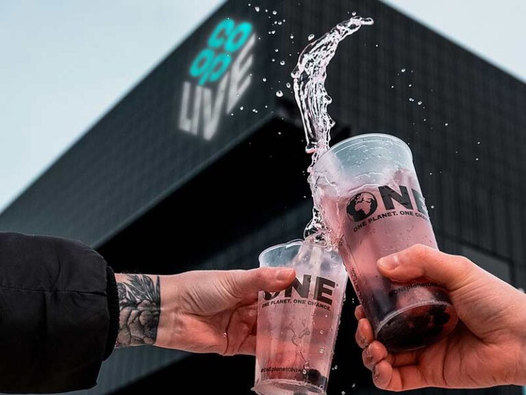 Co-op Live continues drive to become Europe’s most sustainable arena by partnering with Event Cup Solutions