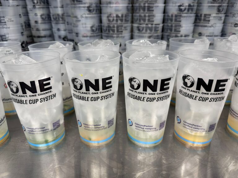 reusable cups for theatres
