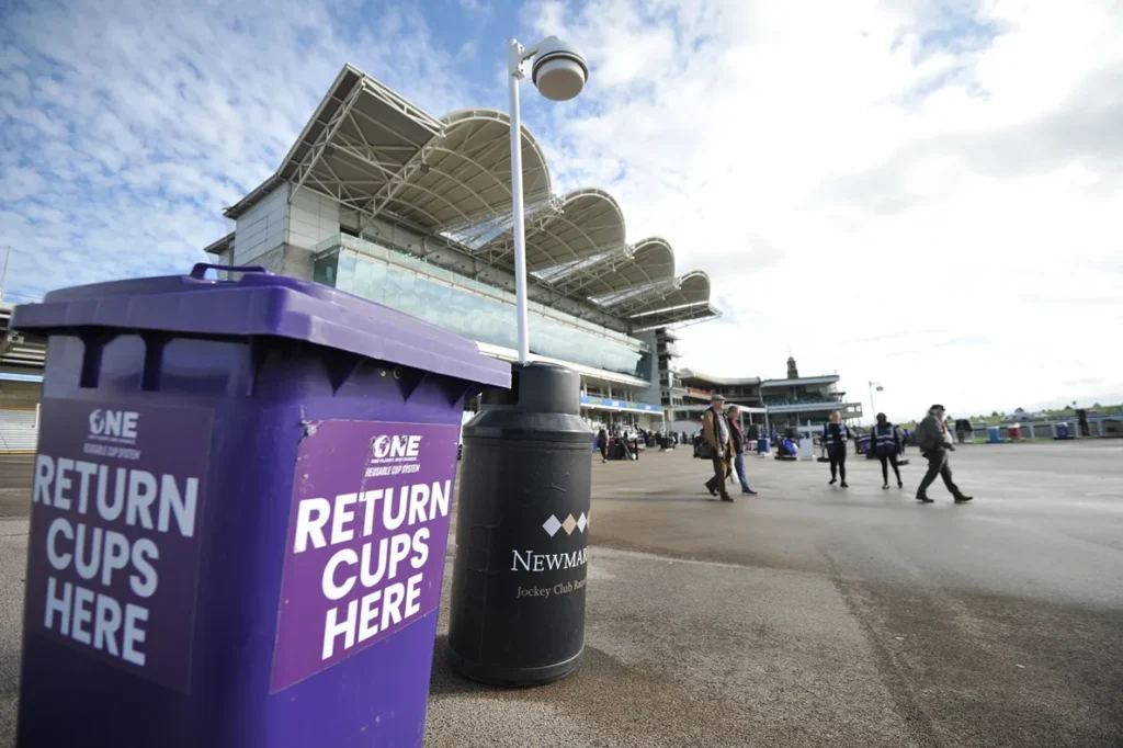 reusable cups for horse racing venues
