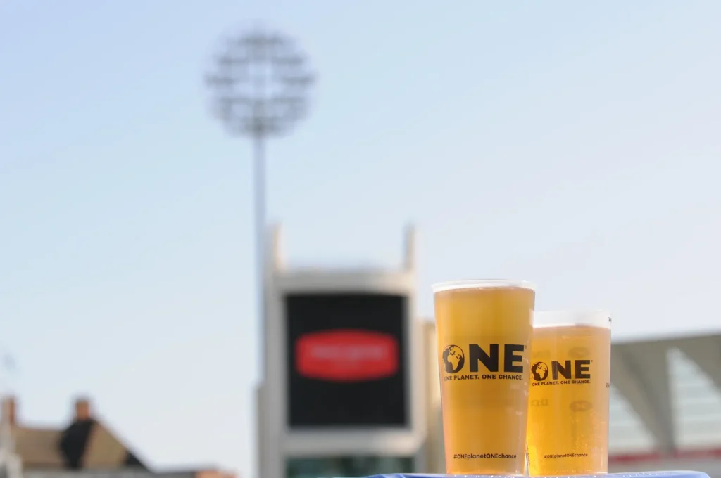 reusable cup hire for cricket venues