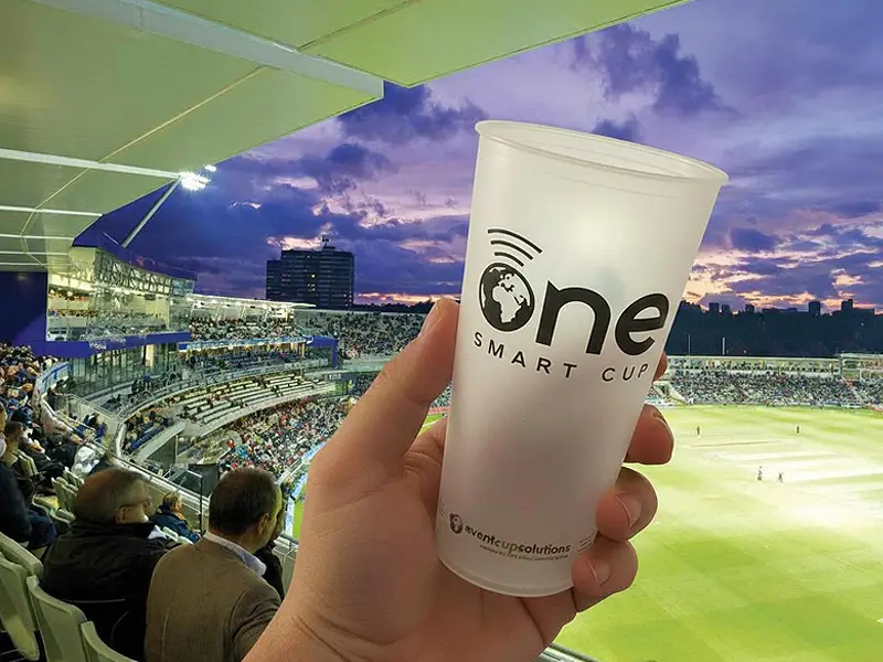 Edgbaston Stadium hits a six for fan experience with UK-first automated cup return system technology